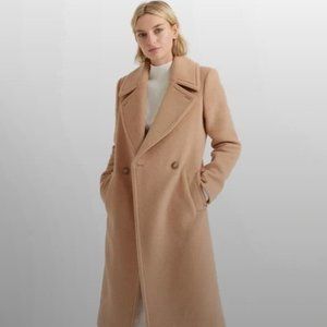Club Monaco Daylina Camel Coat Size S